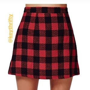 Missguided Paid A-Line Mini Skirt (fits 0/2)